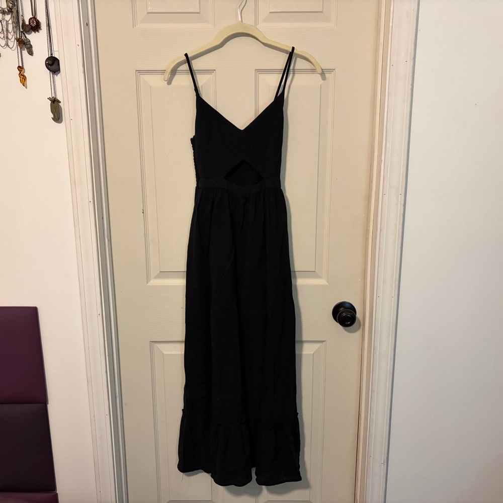 Aerie Maxi A Line Sundress with Cutout Detail - Picture 3 of 7